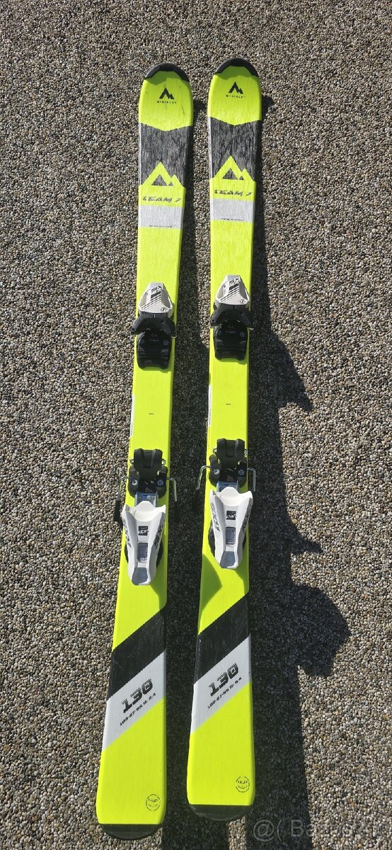 Lyže Mckinley Team 7 130cm, Dalbello 3XT, paličky Blizzard