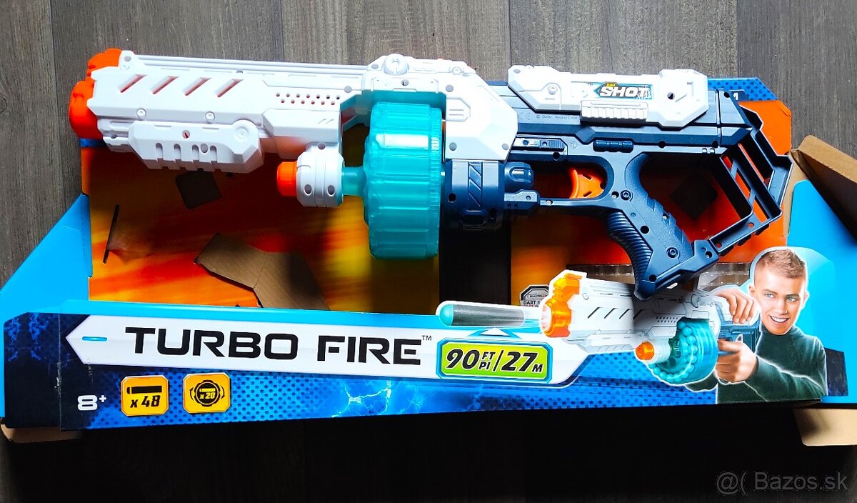 X-SHOT TURBO FIRE + 2 terče
