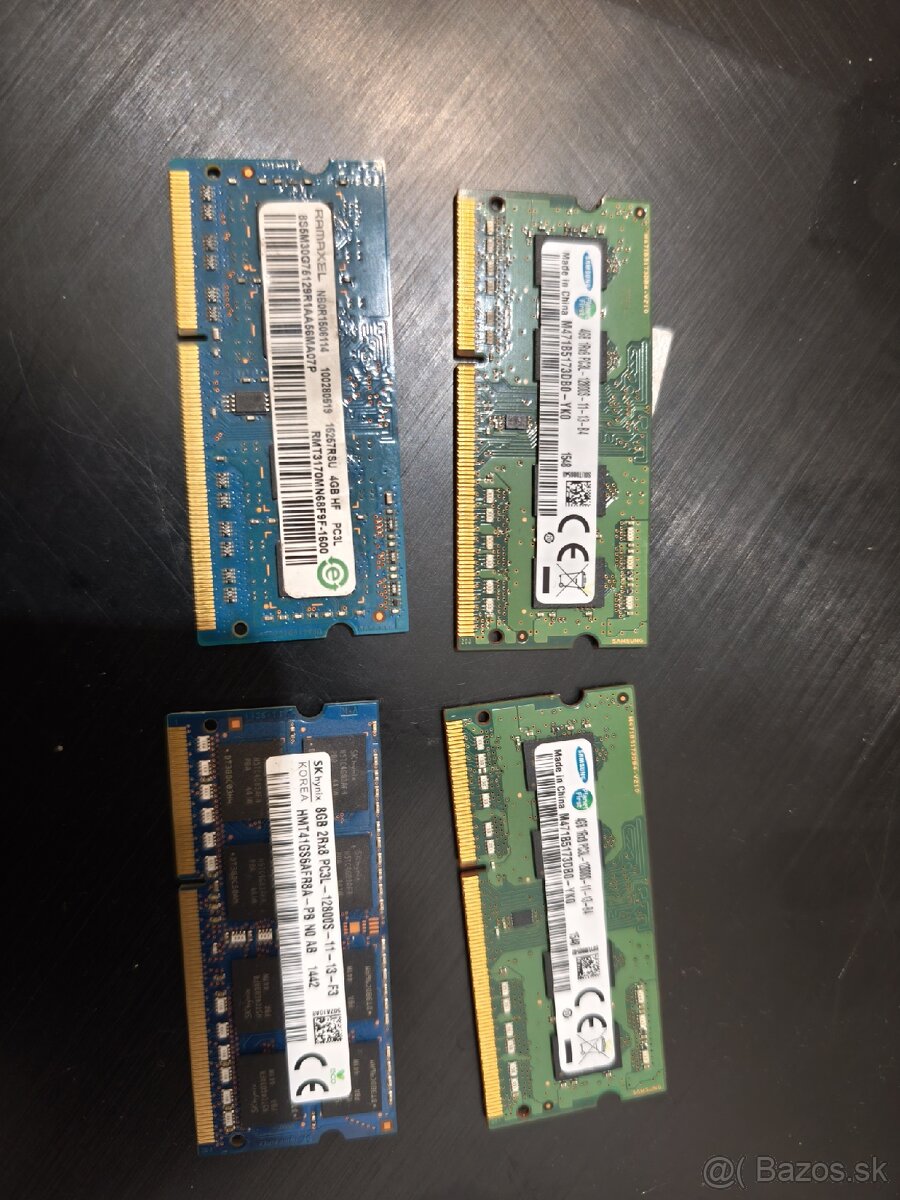 Ramky do notebookov ddr3 ddr4