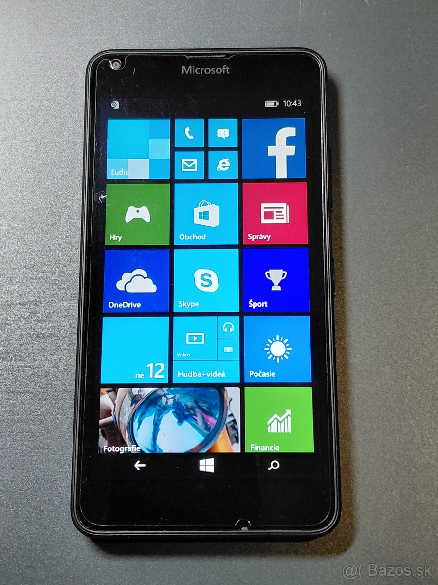 📱 Microsoft Lumia 640 LTE – Black