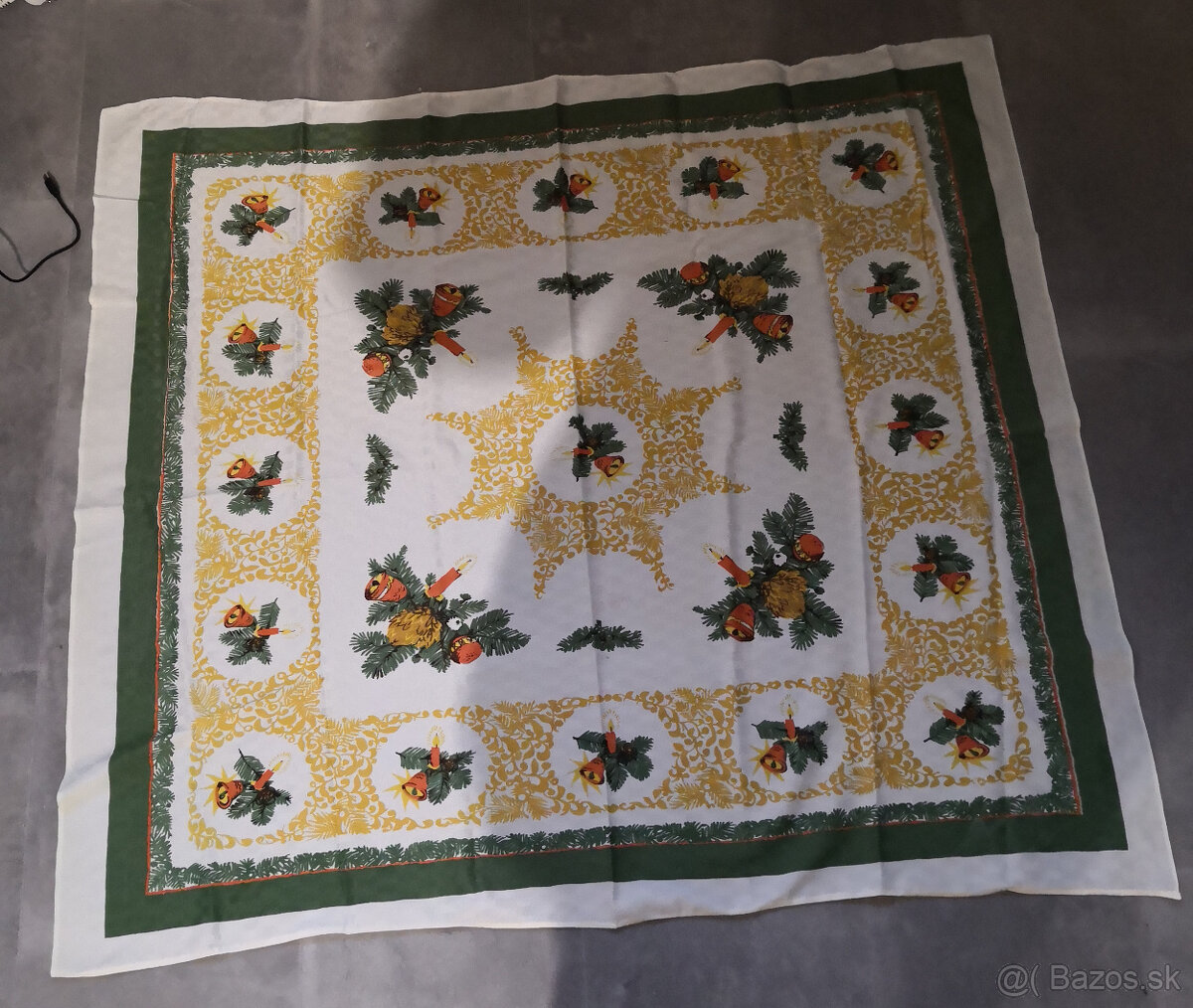 Staré vianočné obrusy 12ks
