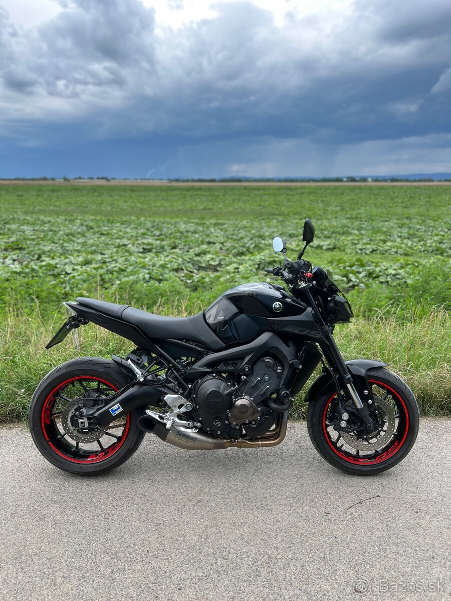 Yamaha mt09 2017 black
