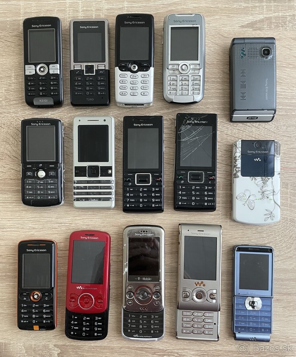 Predám zbierku SonyEricsson