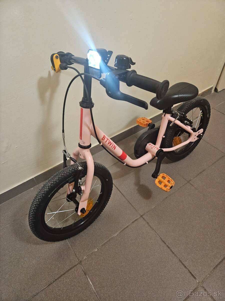 Detský bicykel - Decathlon Discover 500 (14")