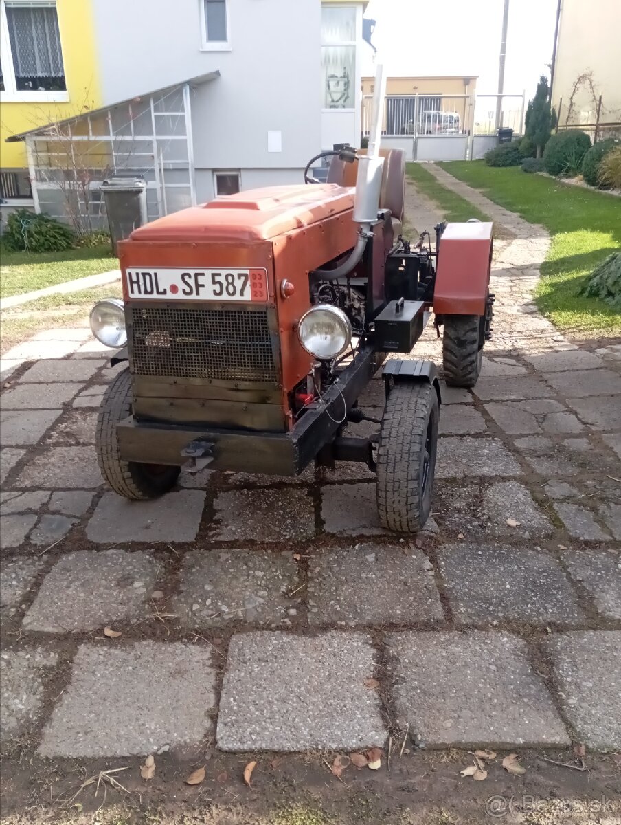 Malotraktor domácej výroby