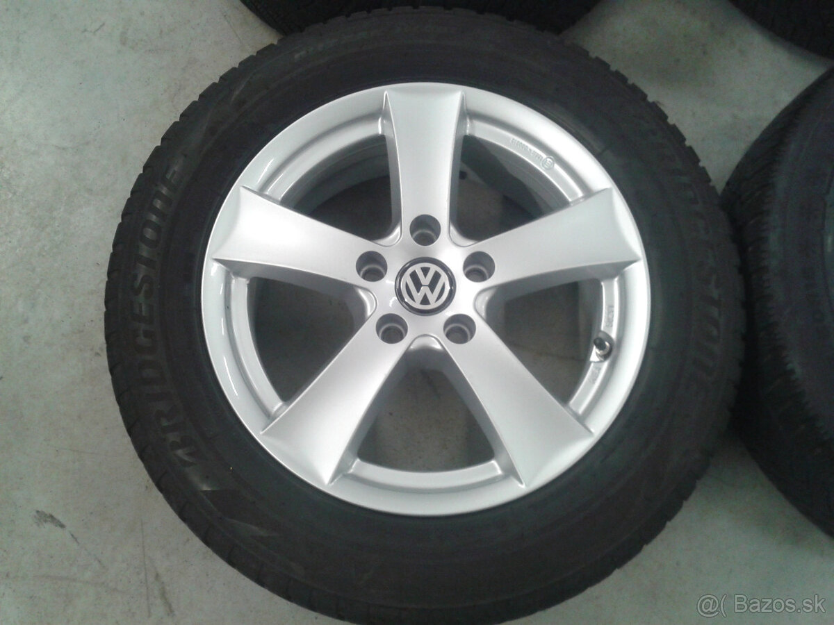 Ponukam ALU 5x112 R16 6,5J ET48 DEZENT VOLKSWAGEN TOURAN