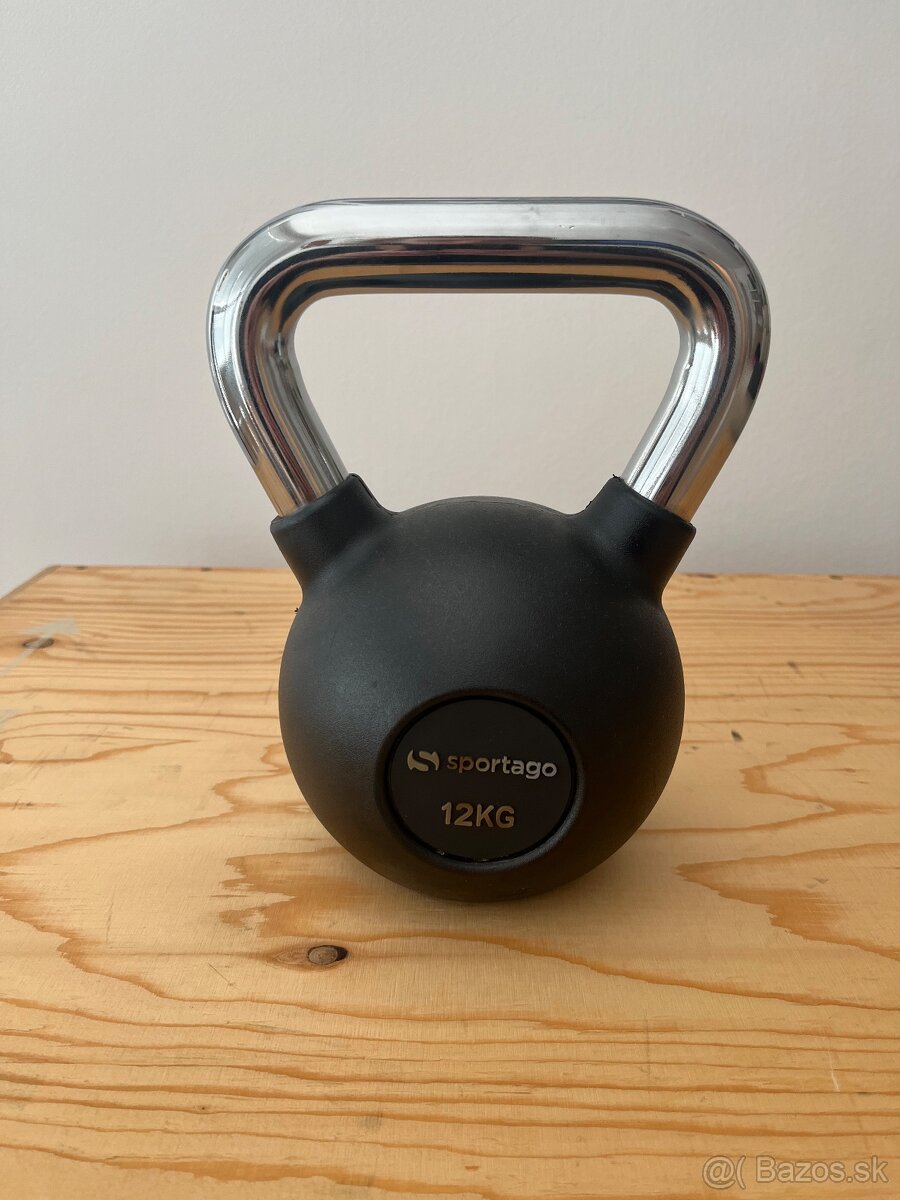 Predám pogumovanú činku Sportago Kettle-bell