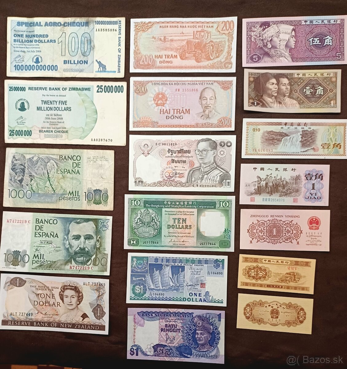 Rozne bankovky