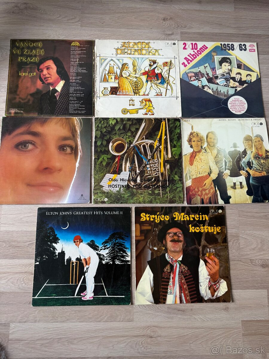 LP vinylové platne