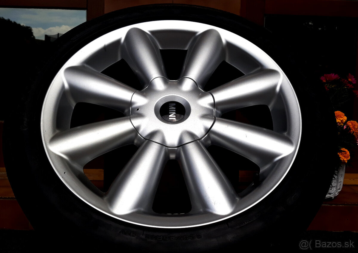 alu R18 5x112, orig. Mini Cooper, zimné pneu 225/45