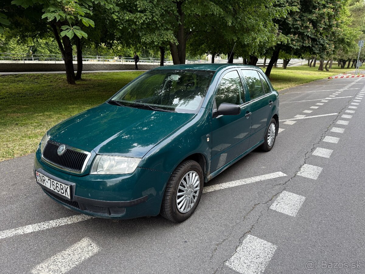 Škoda Fabia Benzín 1,4 Mpi - Platná STK EK 2026