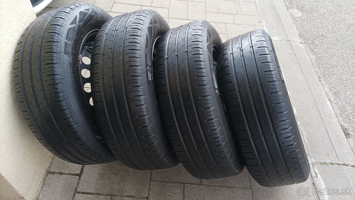 Letné pneu Continental EcoContact (195/65/R15 T) + disky