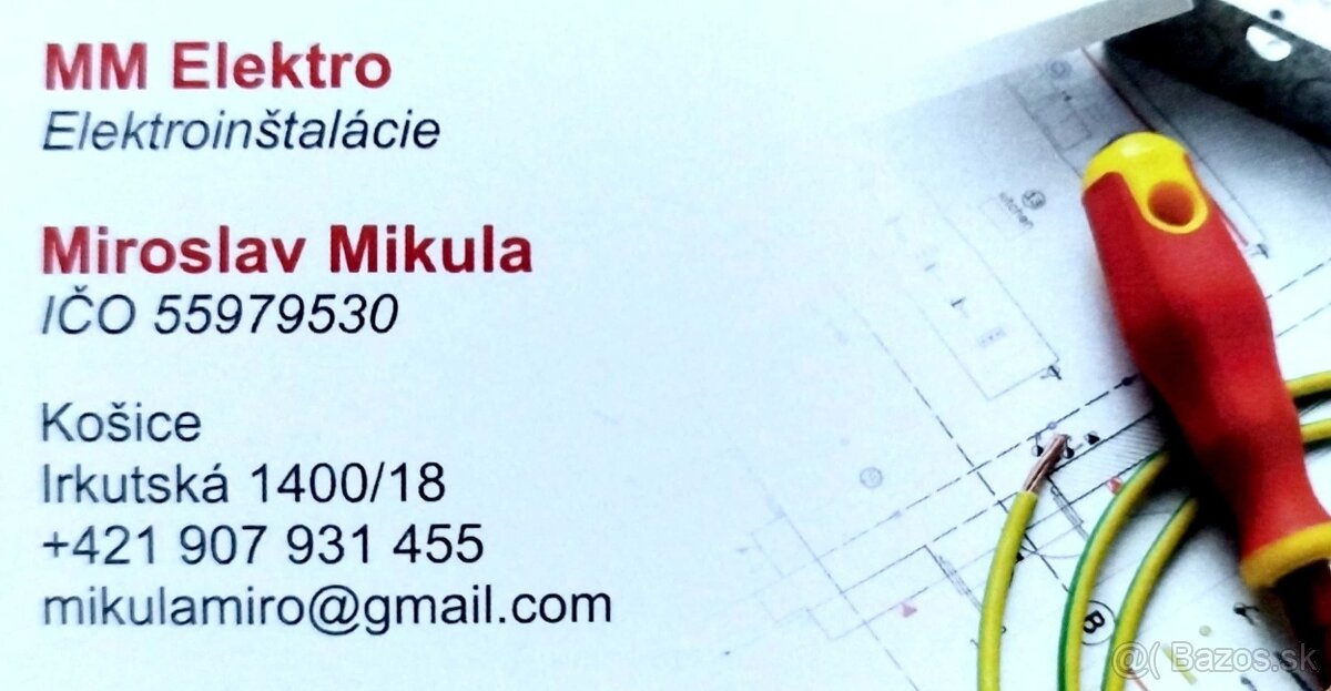 Elektroinštalačné prace