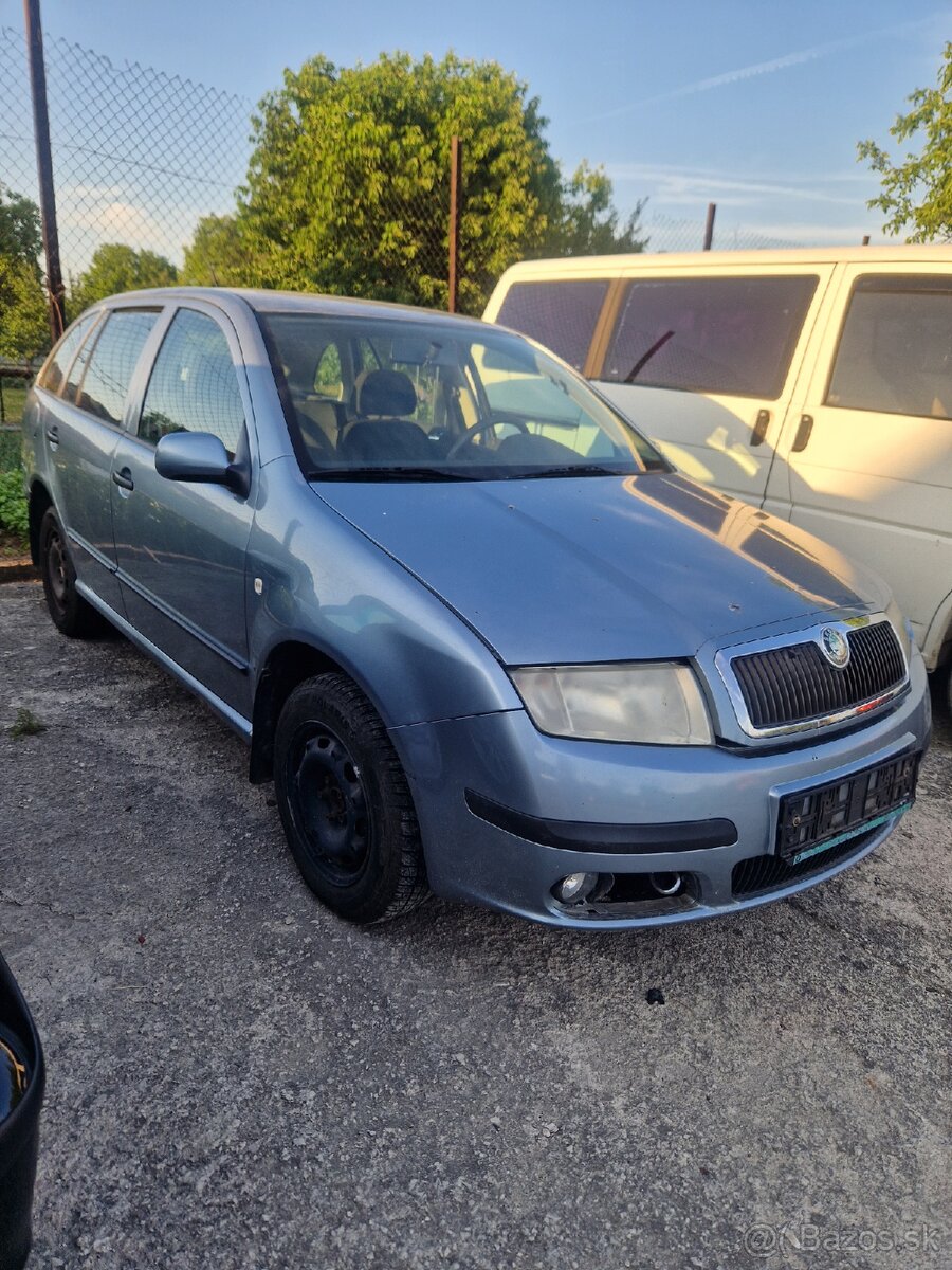 Rozpredam skoda fabia 1.2htp 47kw