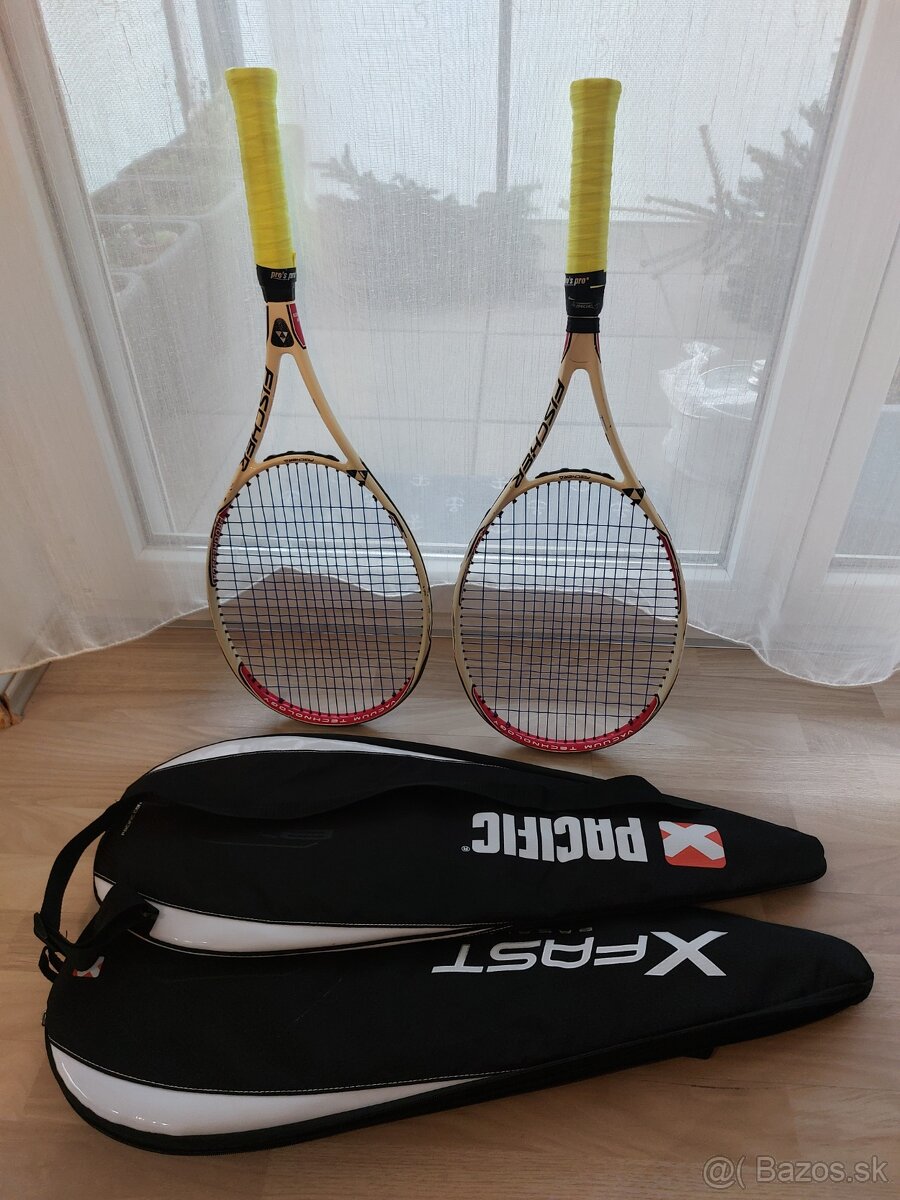 2x Fischer tenisová raketa