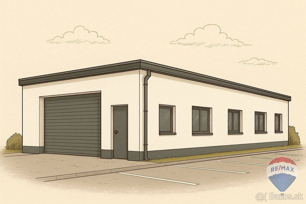 na prenájom dielňa 200m2 , sklad, parkovisko, hala, priestor