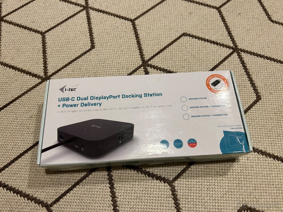 Dock USB-C i-tec + 65W adapter