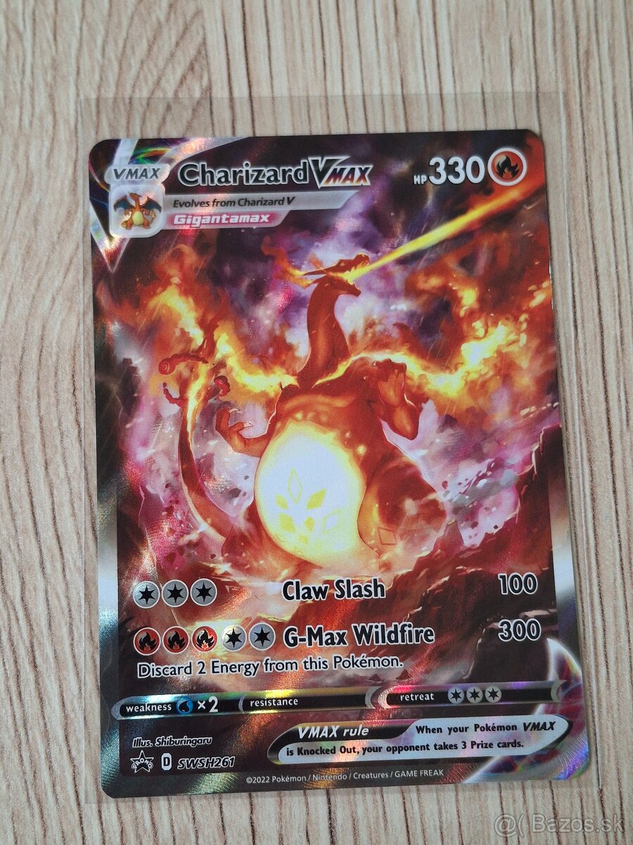 Charizard promo karty
