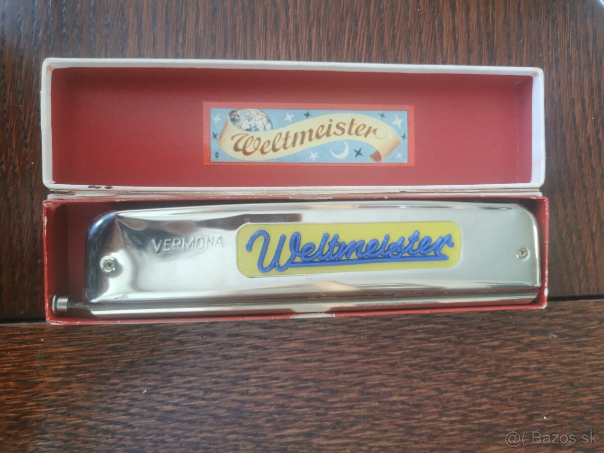 Predám ústnu harmoniku zn WELTMEISTEN
