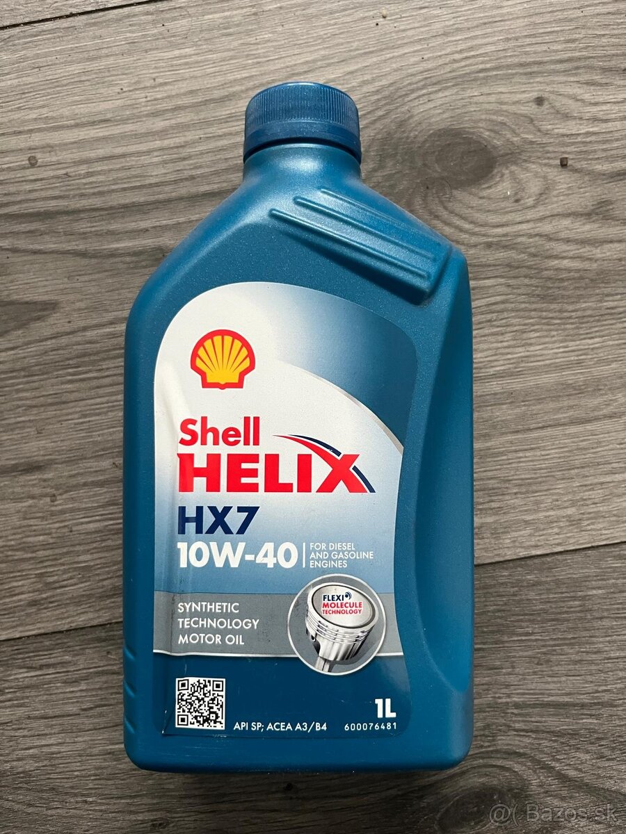 Motorový olej SHELL HELIX HX7 10W40 1L