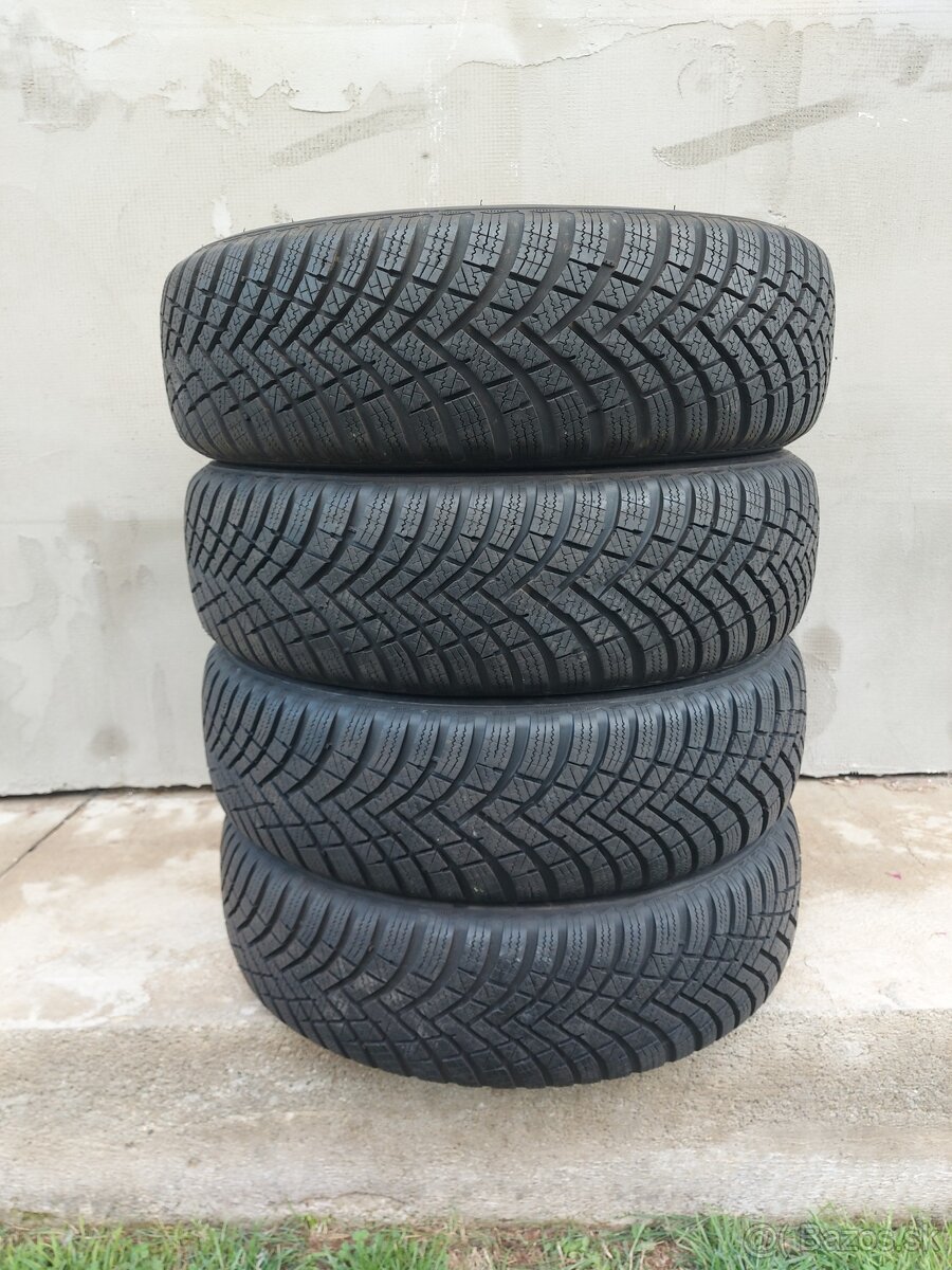 4ks ZÁNOVNÉ 185/65 r15 zimné HANKOOK, DOT2022