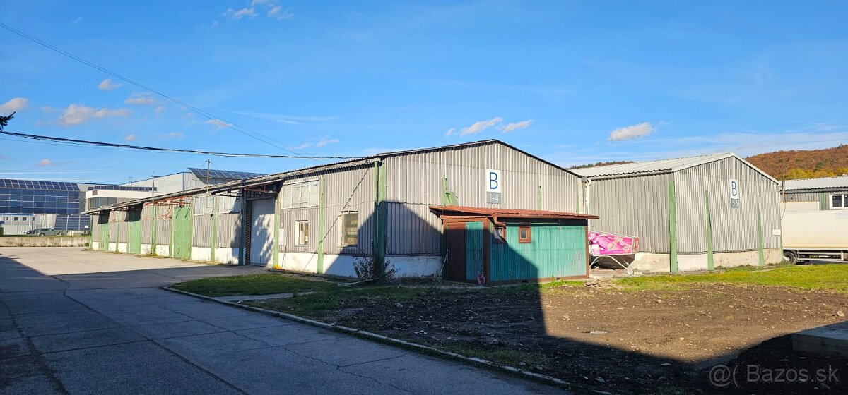 Skladové priestory na prenájom 2 x 635 m2