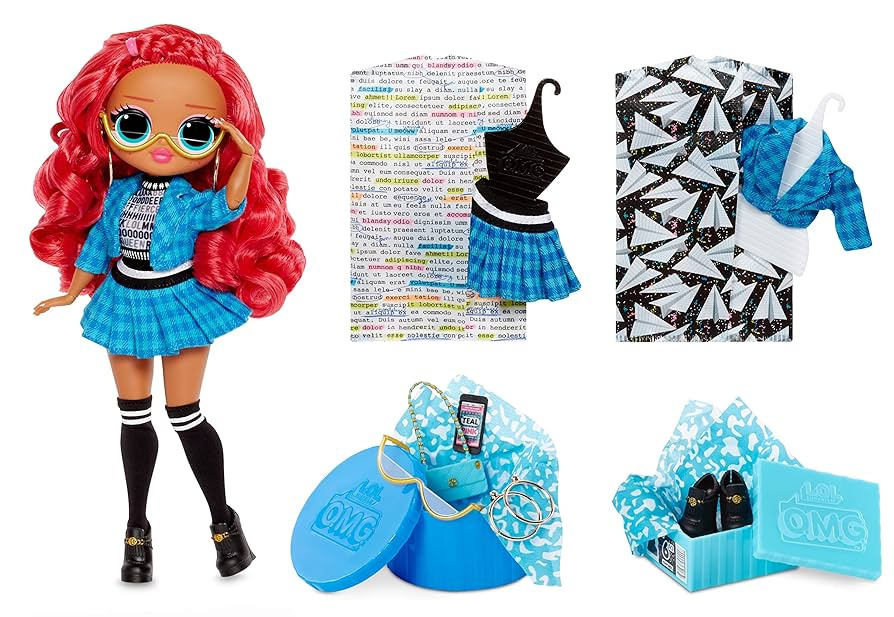 Bábika lol OMG Študentka
