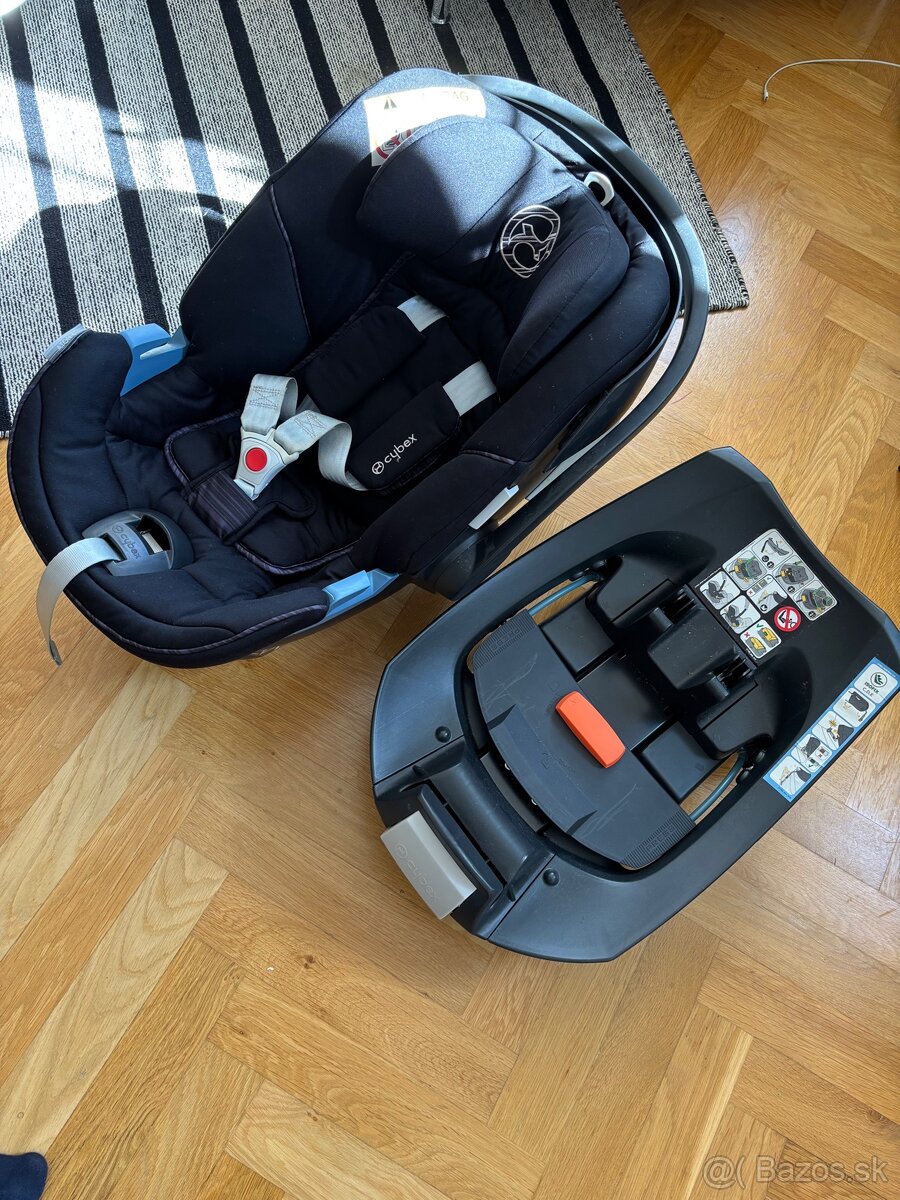 1x CYBEX Aton 5 + Base 2-FIX urban black