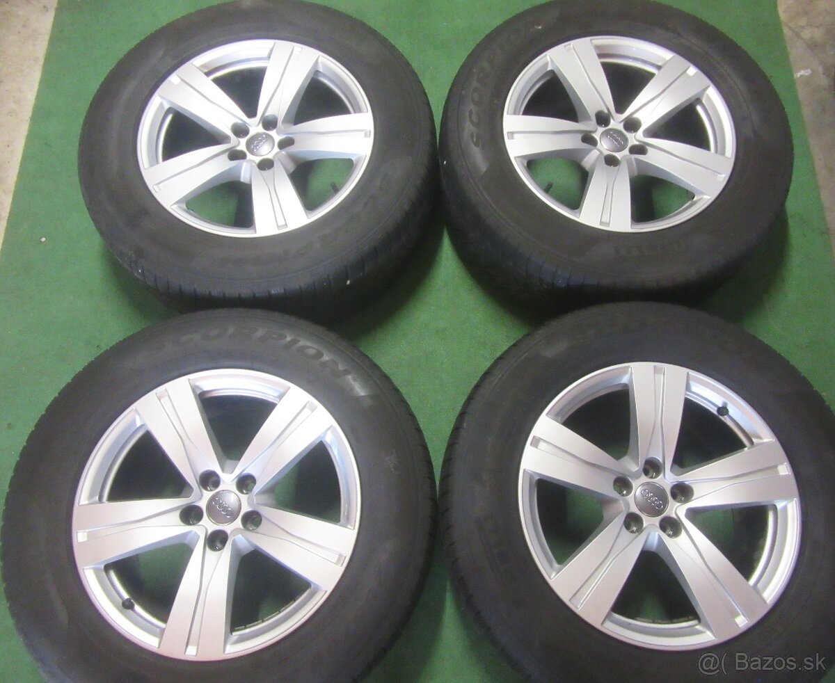 Kolesá zimné AUDI Q7 rozteč 5x112 255/60 r18 pirelli