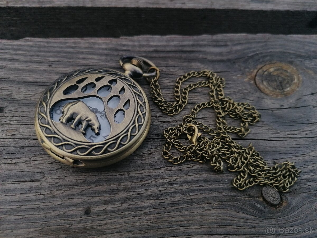 Medveď vreckové hodiny