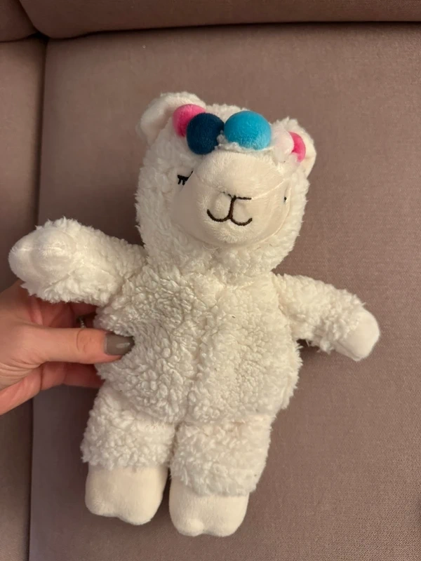 Hrejivý plyšák do mikrovlnky lama - Albi - vôňa levanduľe