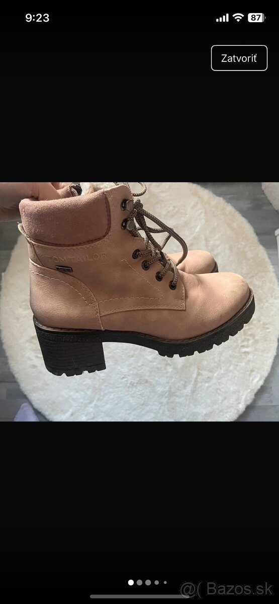 Zimné čižmy Tom Tailor v.37