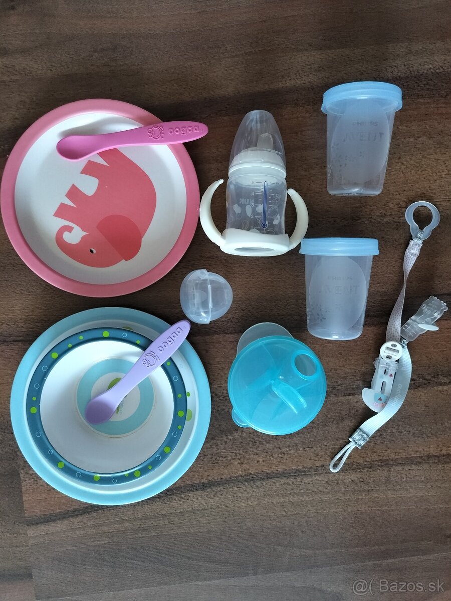 Kojenecke flase, cumel,lyzicky,davkovac,...