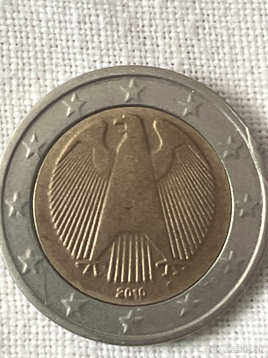 2 eurovka nemecká vzácná