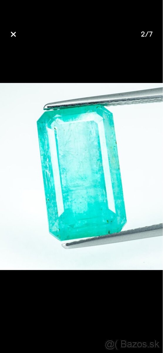 Emerald 7,39ct