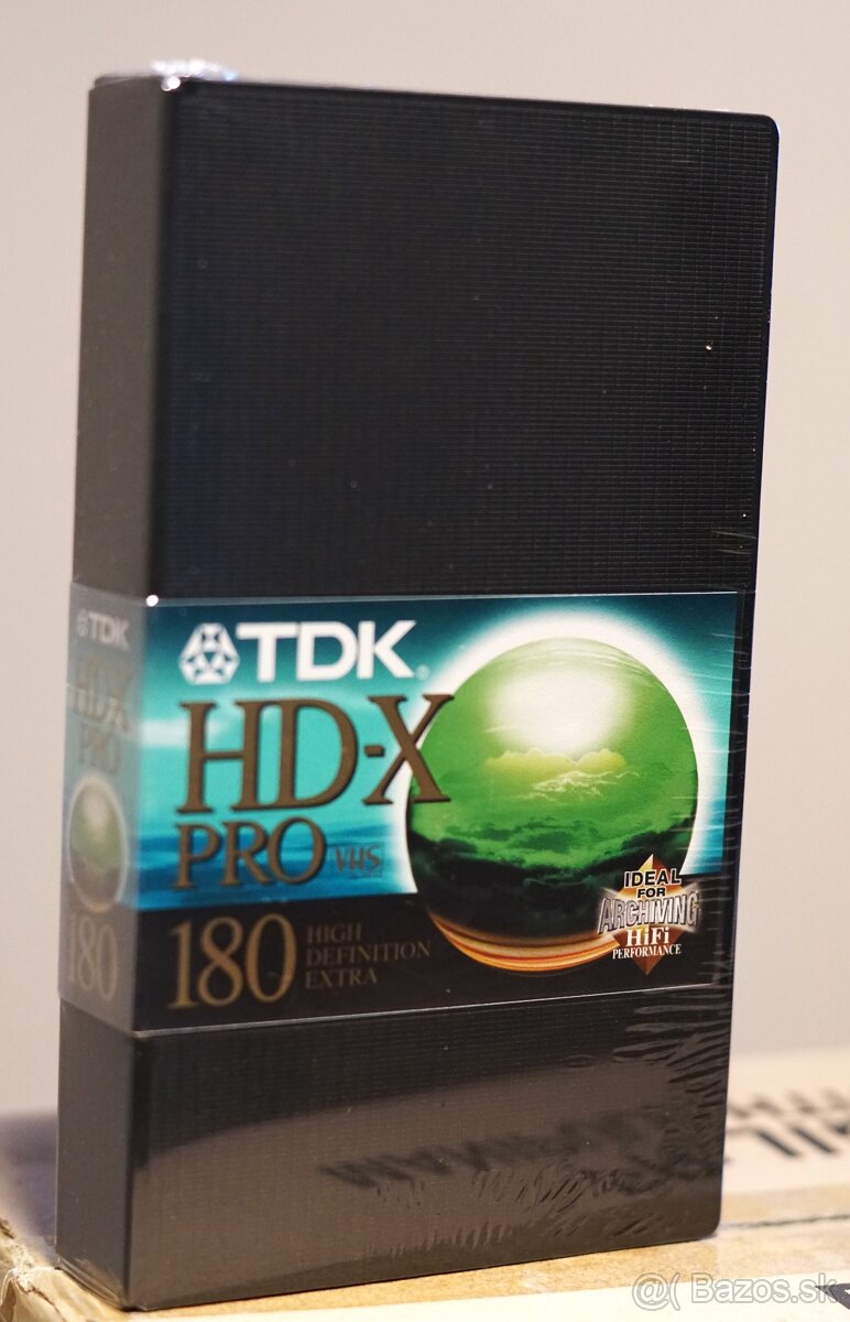 TDK HD-X PRO 180 - NEW profi VHS MASTER QUALITY