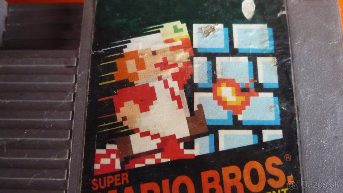 Predam stare nintendo Super mario bros Kazety Funkcny