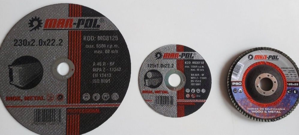 Rezne a brusne kotuče 125mm a 230mm