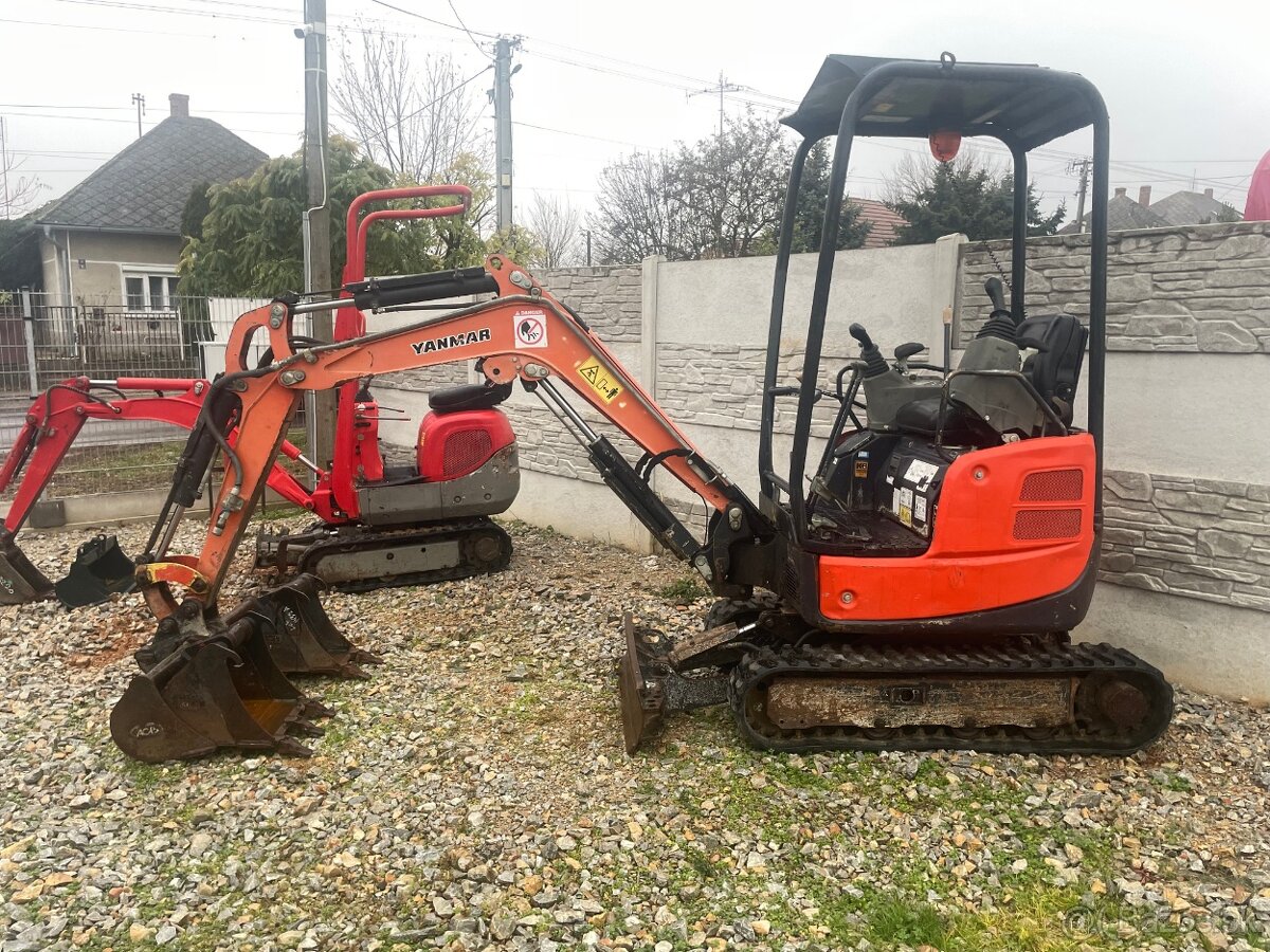 Minirýpadlo Yanmar vio 17