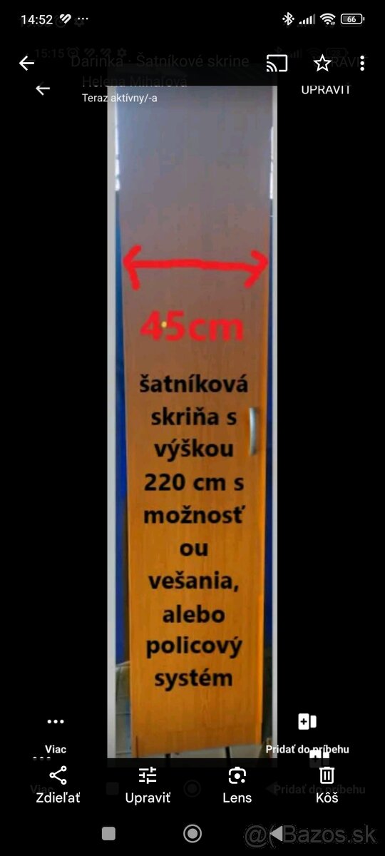 Rohová skriňa