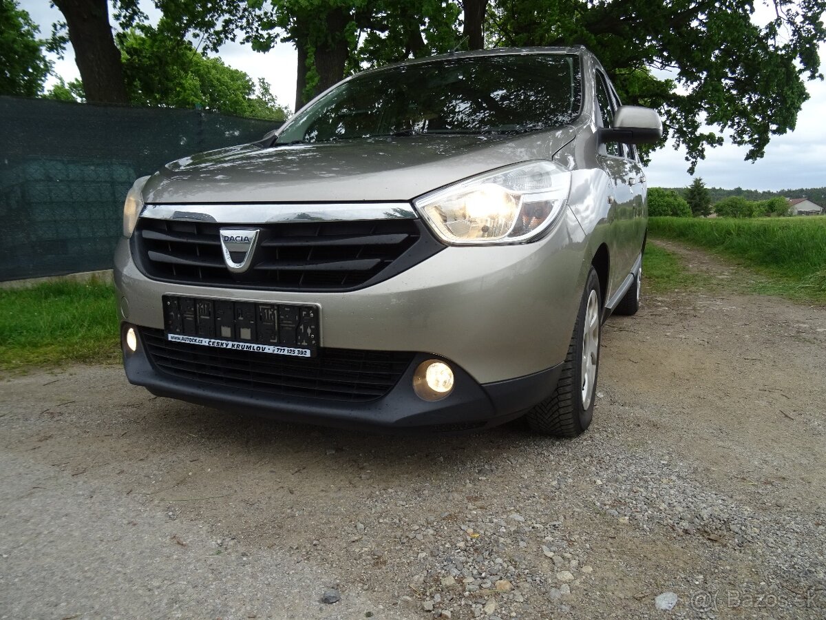 Dacia Lodgy 1,5 dCi 66kW spotřeba nafty 4,9/100km tažné