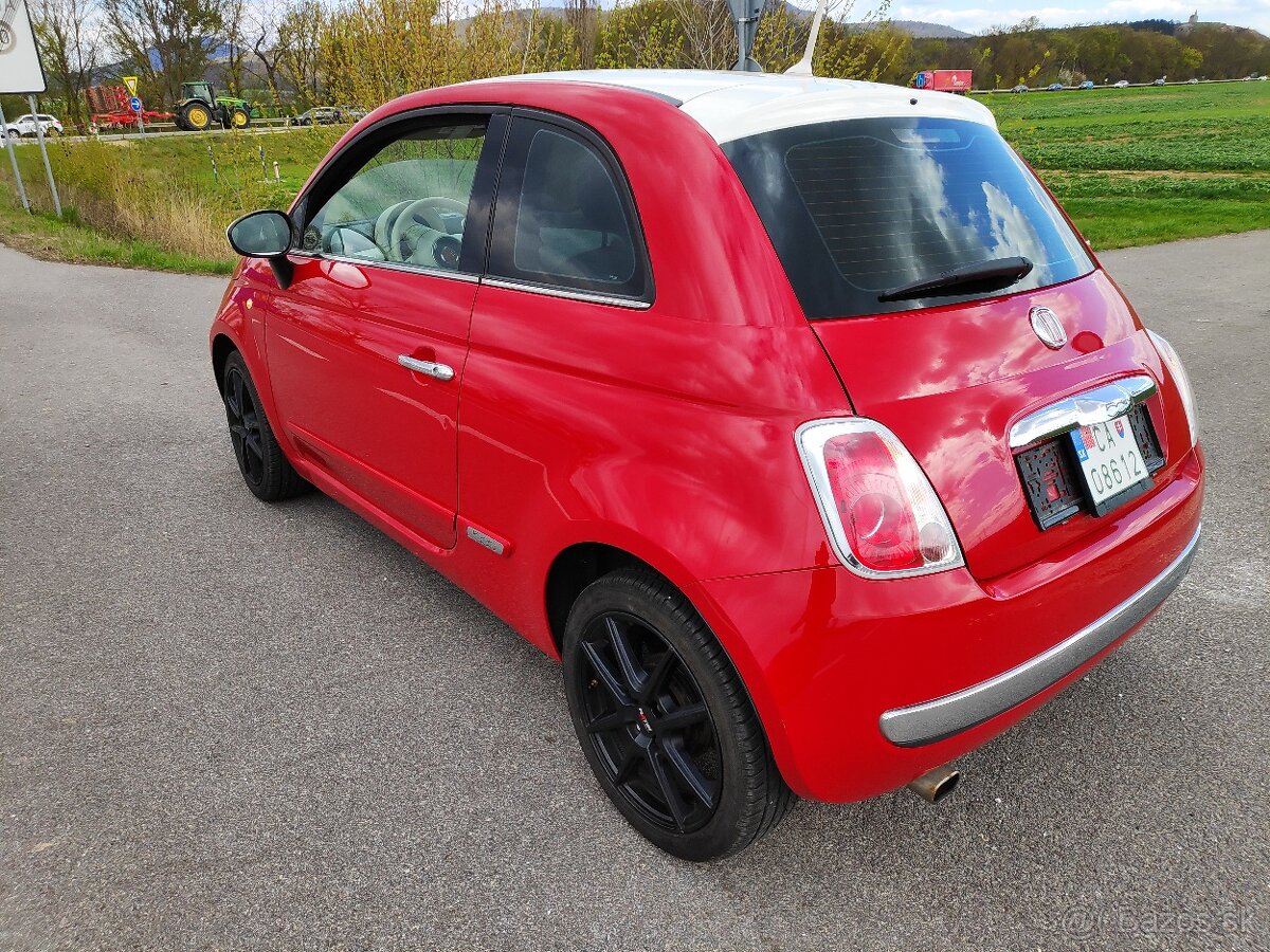 Fiat 500 1,2 benzín r.v.2015 Štart Stop -72000 km