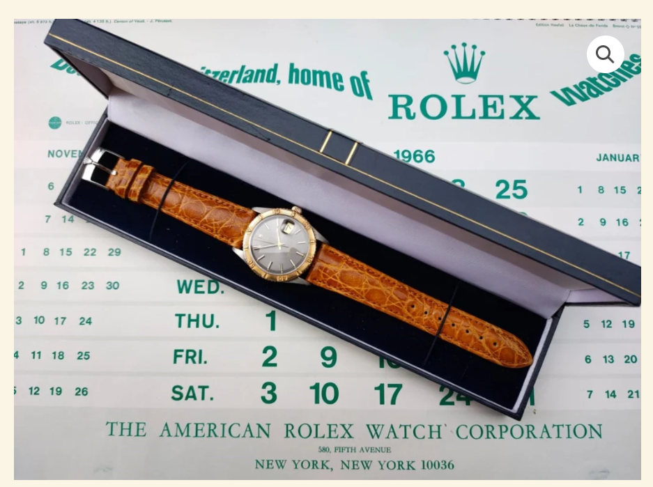 Rolex hodinky Datejust Turn-O-Graph Thunderbird (1974)