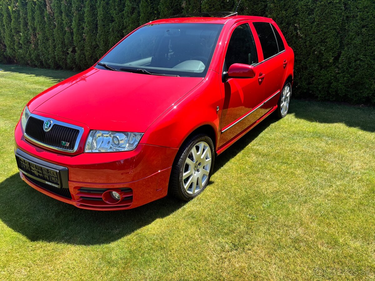 Škoda Fabia Rs 1.9 TDi BLACK EDITION