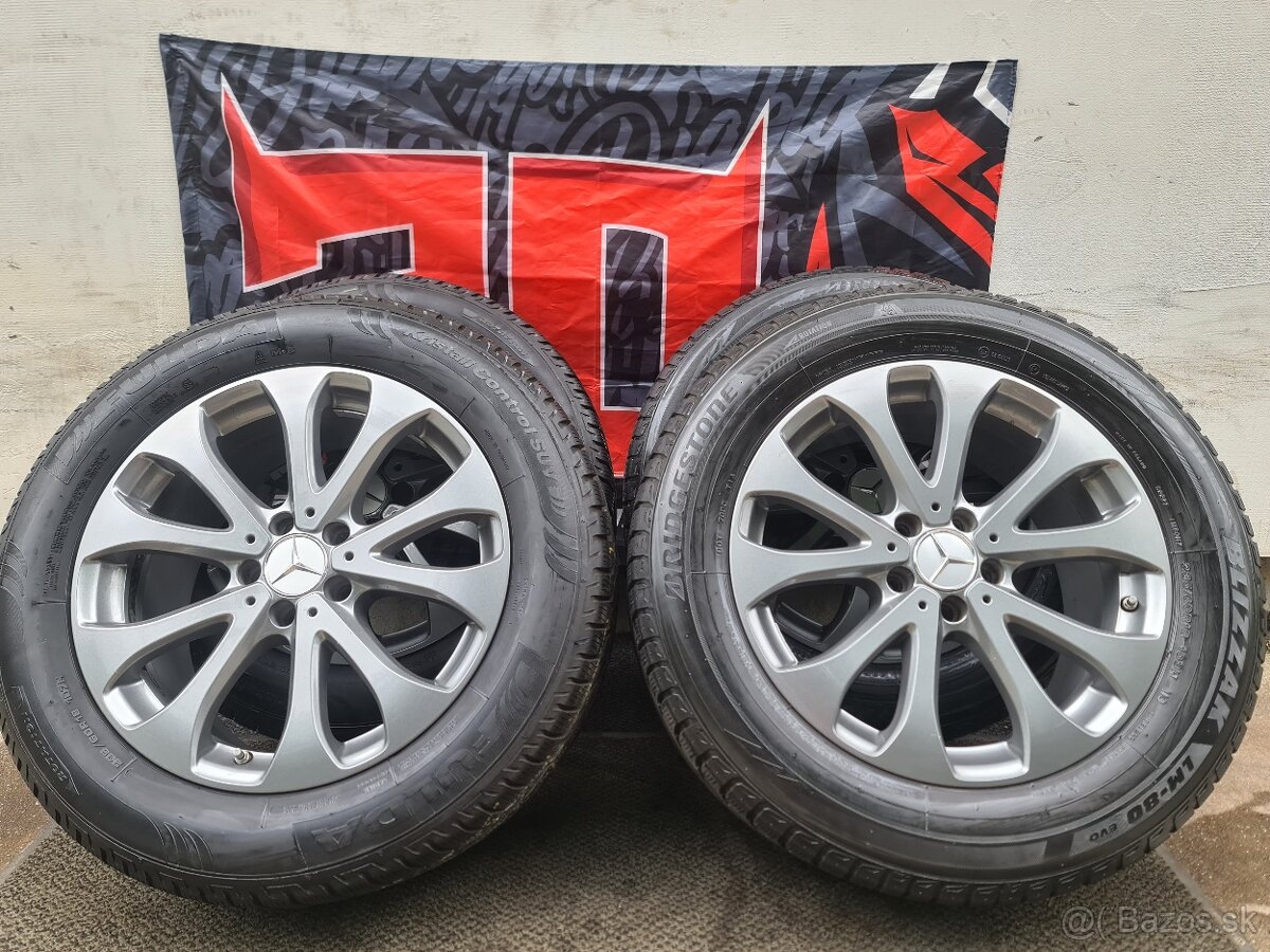 5X112 R18 +ZIMNE PNEU 235/60 R18 MERCEDES GLC