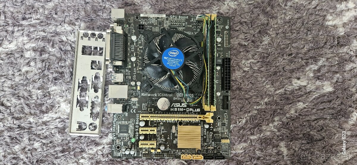 Základná doska + CPU + RAM