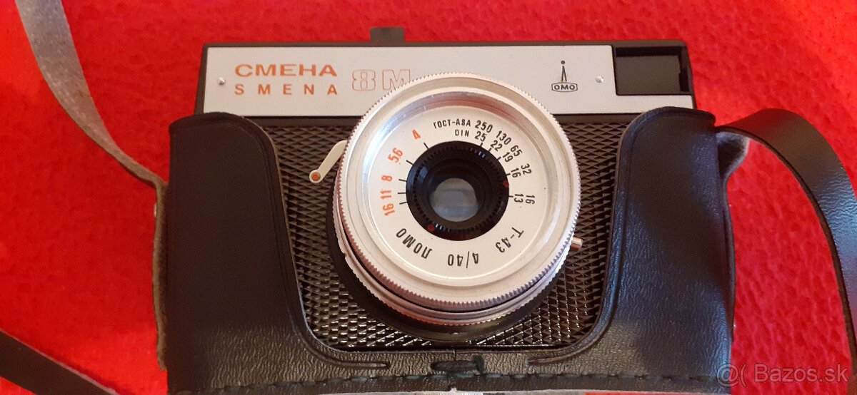 Retro kinofilmový fotoaparát SMENA 8M