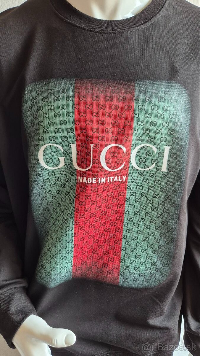 Predám GUCCI tričko s dlhým rukávom veľkosť L