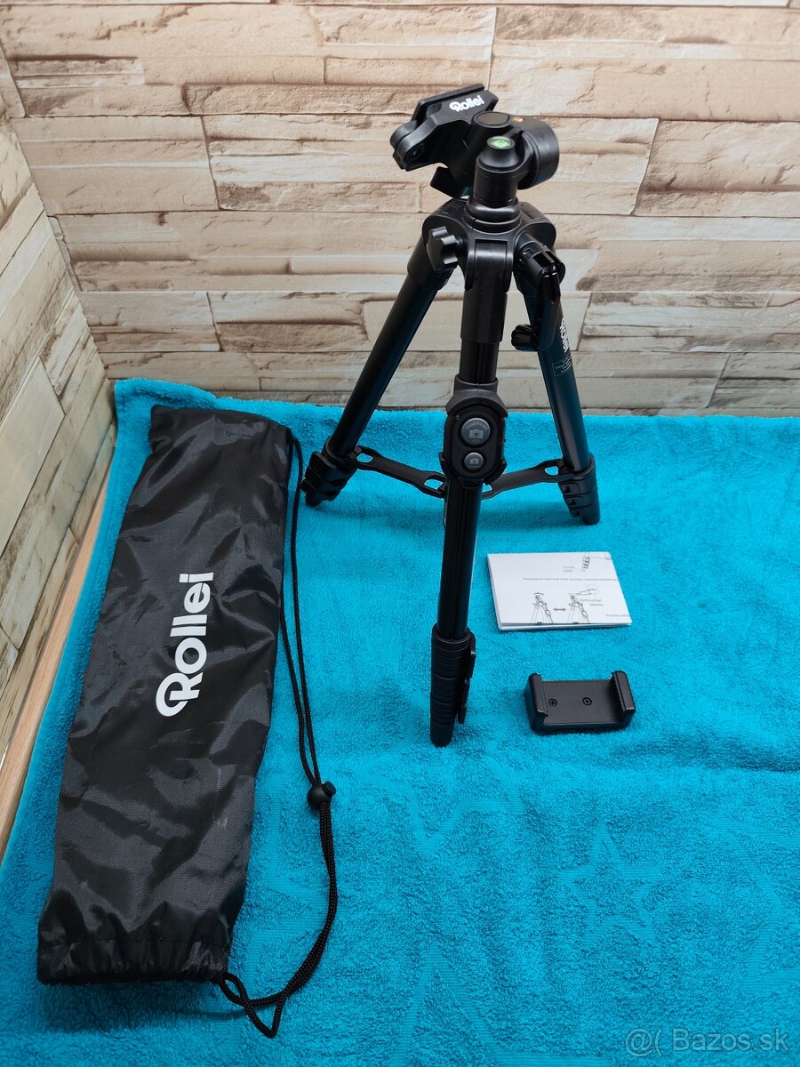 Rollei cestovný statív pre mobilné telefóny a fotoaparáty