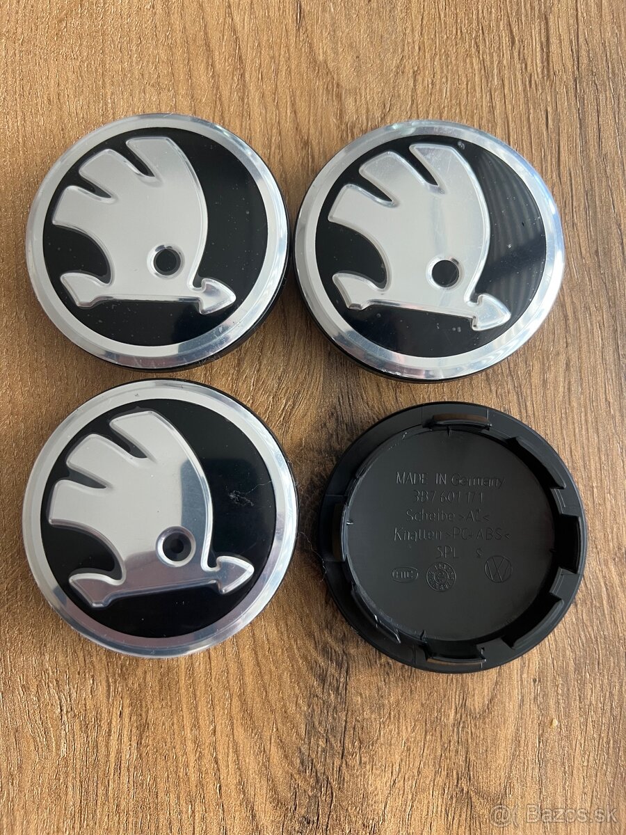 Škoda 65mm - stredove krytky